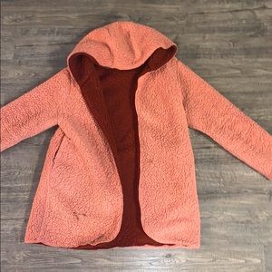 Reversible Hooded Teddy Jacket